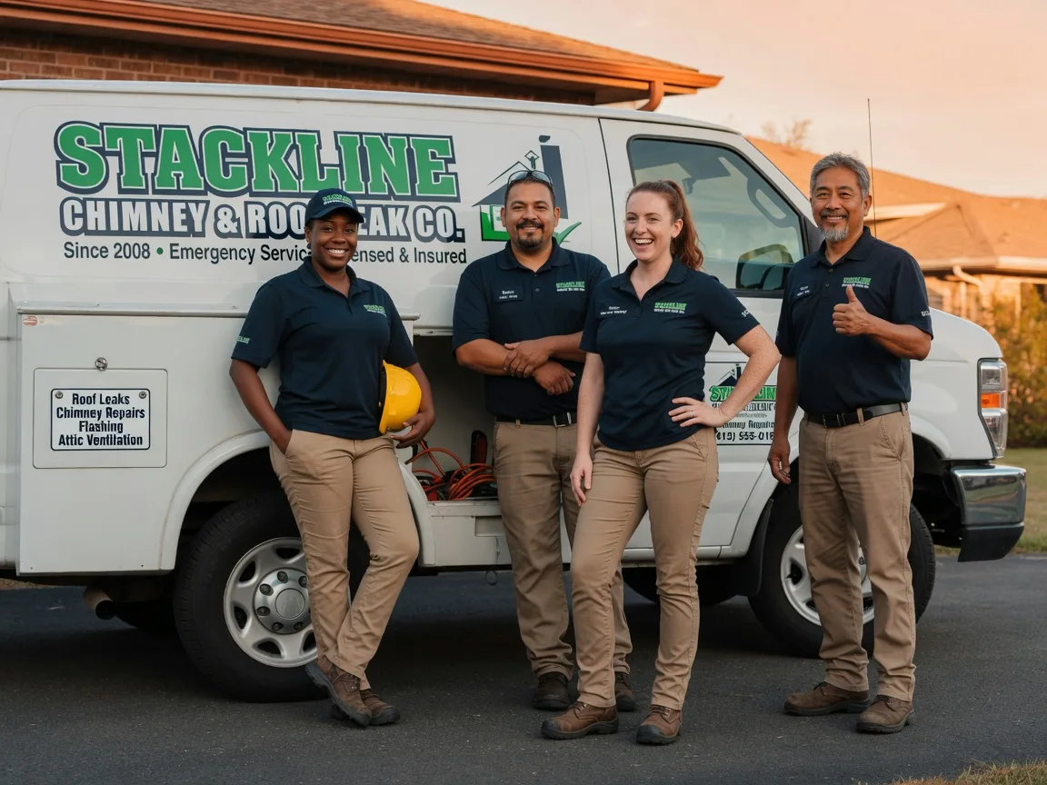 Chimney flashing repair company in Midkiff, TX
